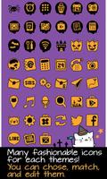 Cute Theme-Kitty Halloween- screenshot 3