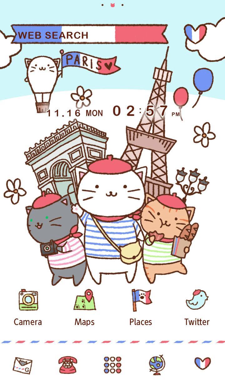 Android 用の ネコの壁紙 猫ちゃんのパリ旅行 Apk をダウンロード Android 用の ネコの壁紙 猫ちゃんのパリ旅行 Apk をダウンロード
