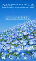 Nemophila Field Affiche