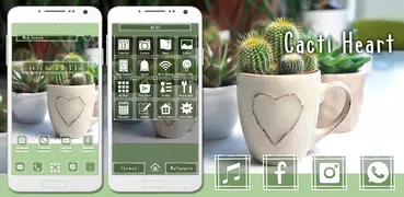 Cacti Heart Theme