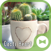 Cacti Heart Tema