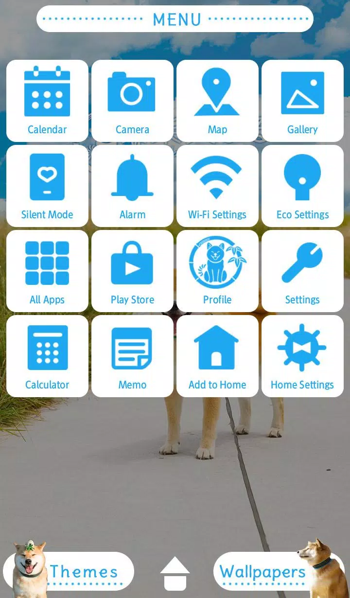 Android 用の 柴犬まるのお散歩 Home壁紙きせかえ Apk をダウンロード