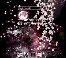 Wallpaper Weeping Cherry Theme Affiche