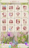 2 Schermata icon&wallpaper-Spring Flowers-