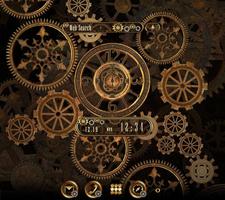 Steampunk Tema +HOME Poster