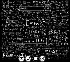 E=mc2 Algorithm Theme Poster