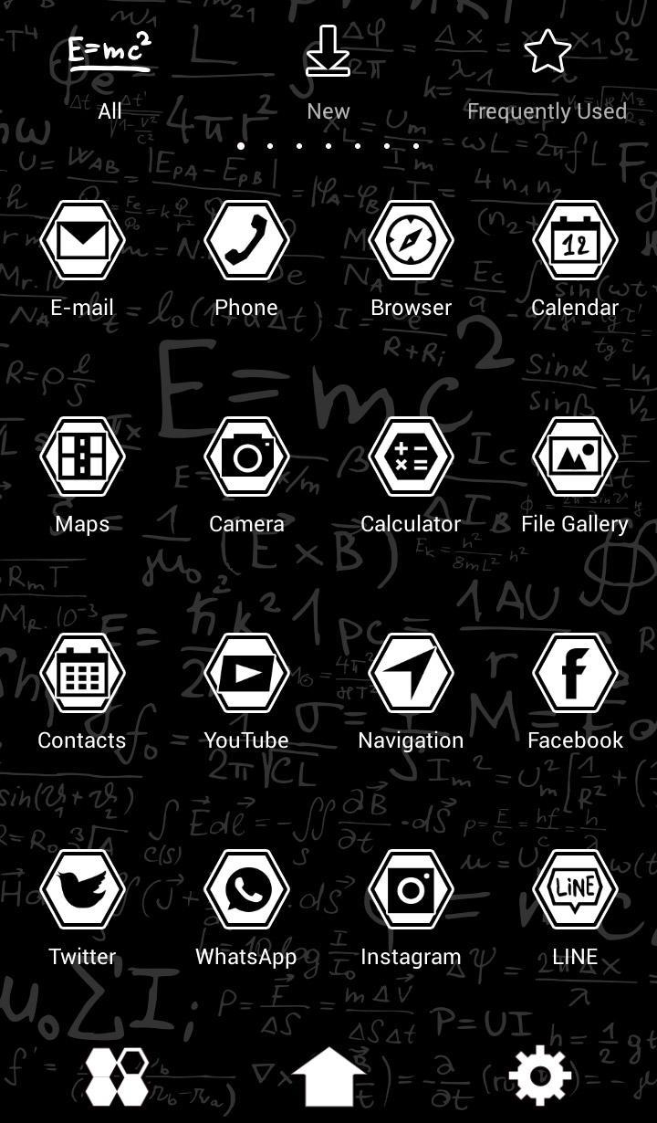 Cool Wallpaper E Mc2 Algorithm Theme For Android Apk Download