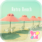 Summer Wallpaper-Retro Beach- icône