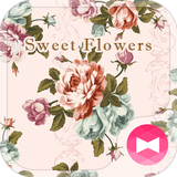 خلفيات وأيقونات　Sweet Flowers APK