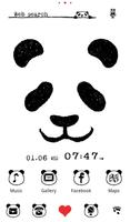 Panda Face Affiche