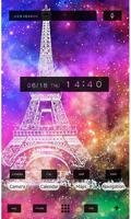 Paris Wallpaper-Space Eiffel- poster