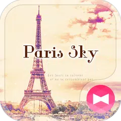 Eiffel Tower Theme-Paris sky- APK Herunterladen