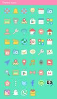 Pastel Green Sky Theme ภาพหน้าจอ 3