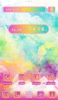Pastel Clouds الملصق
