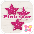 Pink Stars wallpaper أيقونة