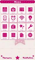 Pink Stars wallpaper syot layar 1