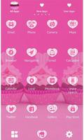 Cute Theme Pink Heart Cupcakes screenshot 2