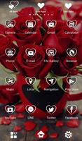 Cute wallpaper-Roses & Hearts স্ক্রিনশট 2