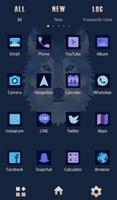 Triangle Wolf tema +HOME screenshot 2