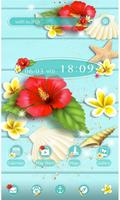 Tropical Hibiscus Affiche