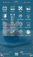 Unicorn CupcakeTheme ảnh chụp màn hình 1