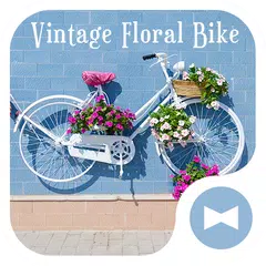 download Vintage Floral Bike Theme APK