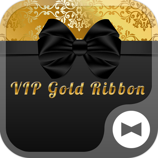 Stylish Theme-VIP Gold Ribbon-