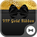 Stylish Theme-VIP Gold Ribbon--icoon