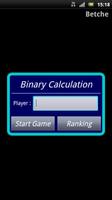 Binary Calculation ポスター