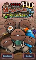 Mushroom Garden Seasons HD Affiche