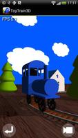 Toy Train 3D الملصق