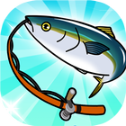 Explosion fishing collection icon