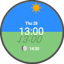 Sun & Moon Position Watch Face APK