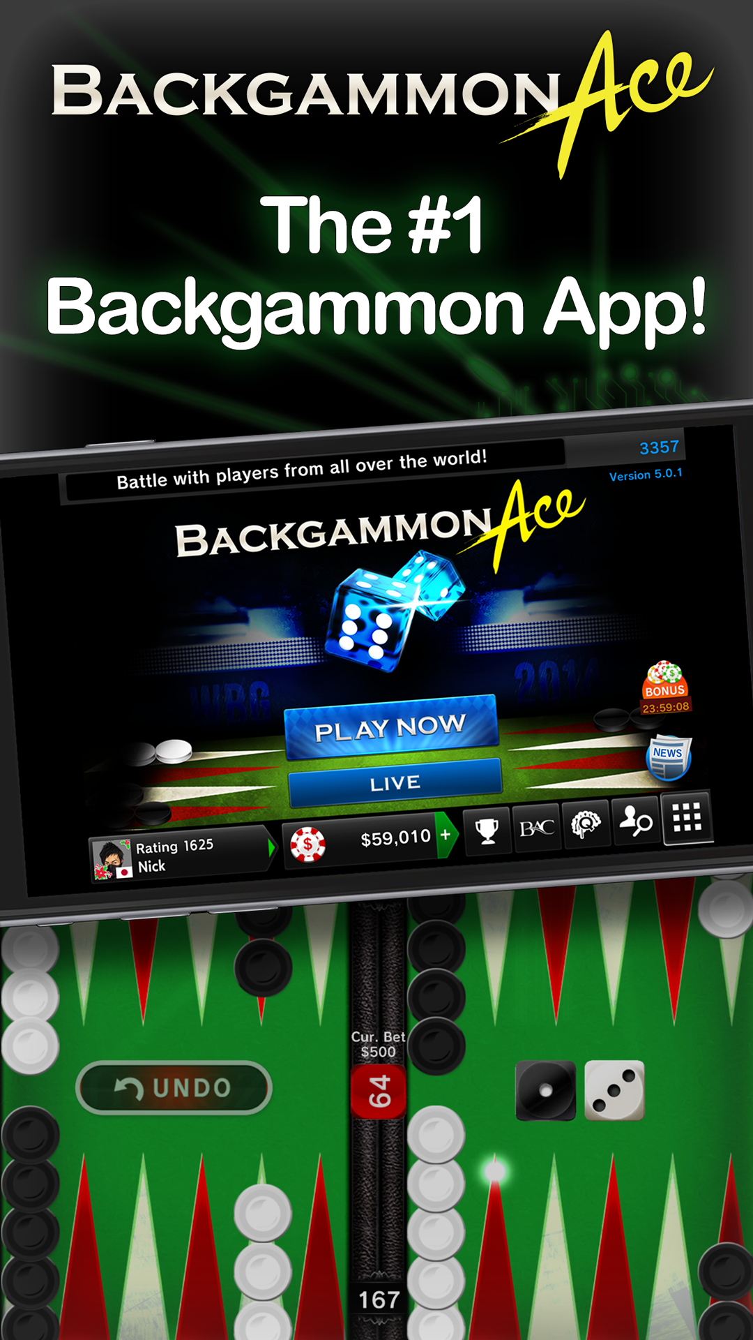 Bet Backgammon