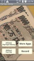 Flip Paper-Money Plakat