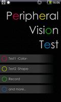Peripheral Vision Test Cartaz