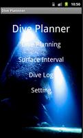 scuba diving Dive Planner Affiche