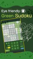 Green Sudoku easy to operate! Affiche