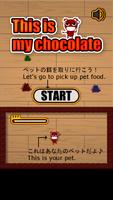 ばい菌を育成！？This is my chocolate. plakat