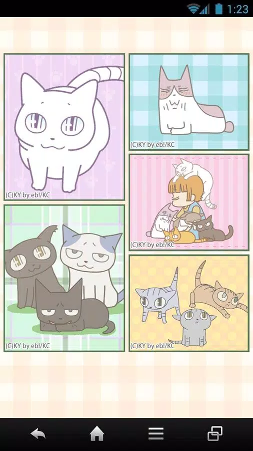 Android 用の アニメ くるねこ マルチフレームライブ壁紙 Apk をダウンロード
