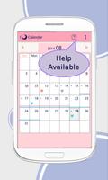 Period Tracker Lunacycle captura de pantalla 2