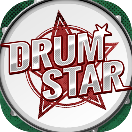 DRUM STAR-Schlagzeug-Spiel-