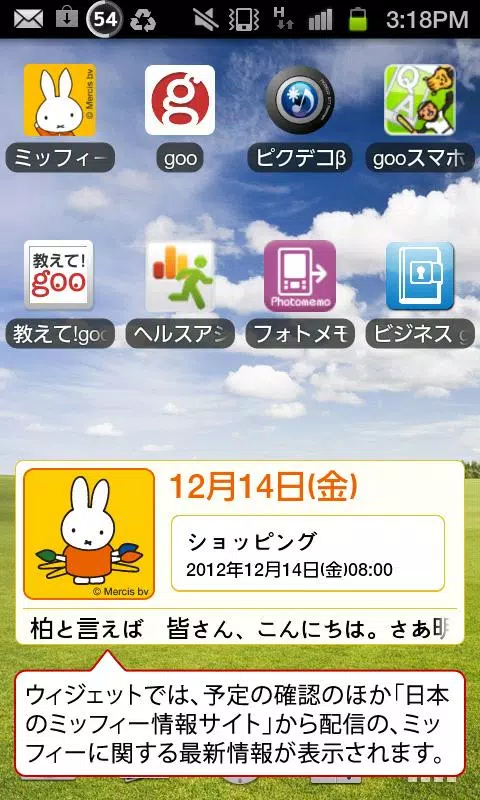 下載ミッフィーカレンダー Goo ミッフィーのきせかえカレンダー的安卓版本