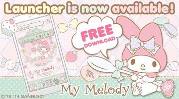 My Melody Launcher Sugar Sweet poster