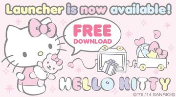 Hello Kitty Launcher Baby Bear-poster