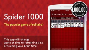 Spider 1000 - Solitaire Game پوسٹر