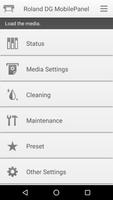 Roland DG Mobile Panel تصوير الشاشة 1