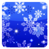 Snowy crystal icon