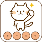 Cute Cat Calculator-icoon