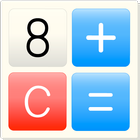 シンプル電卓　TYPE D icono